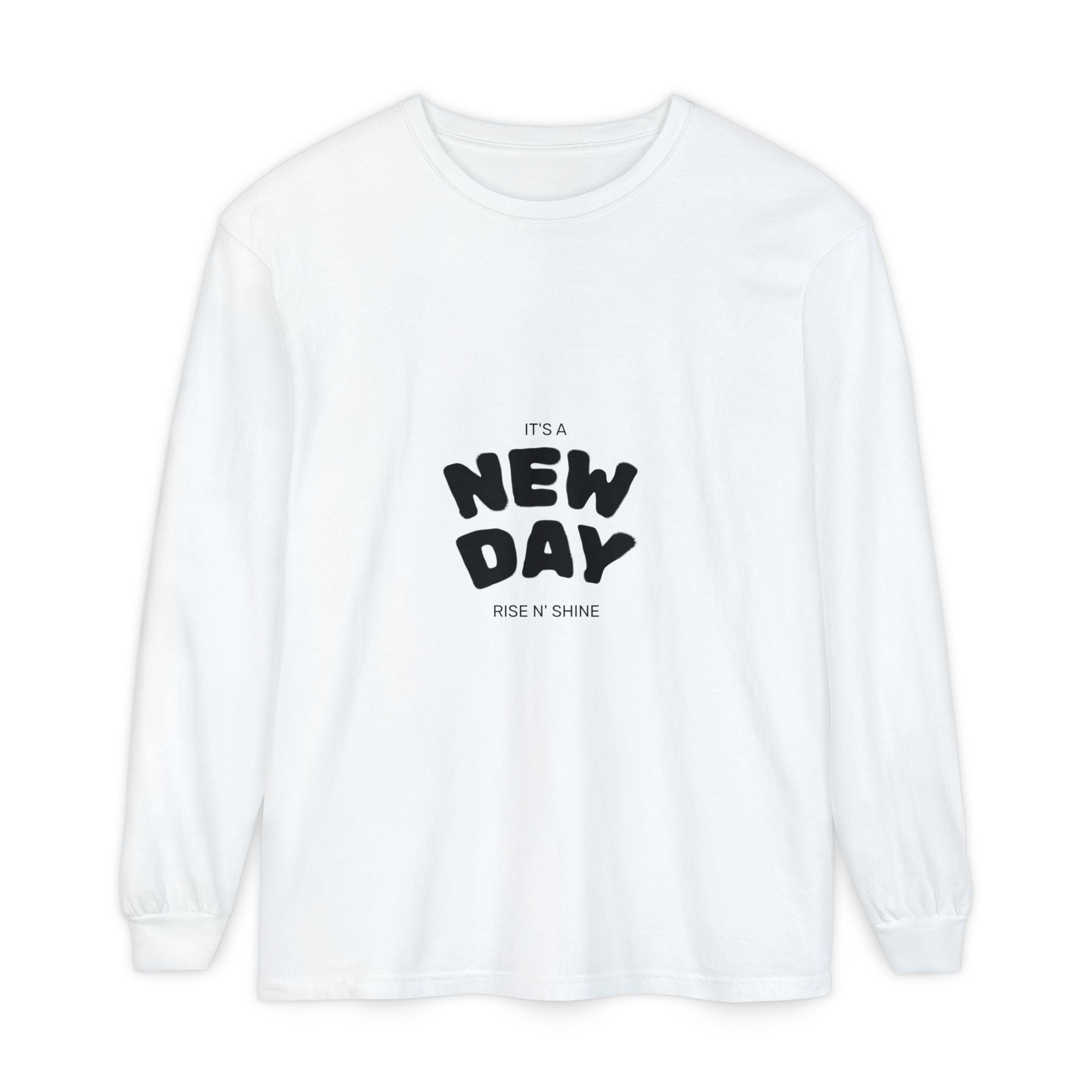 Unisex Garment-dyed Long Sleeve T-Shirt