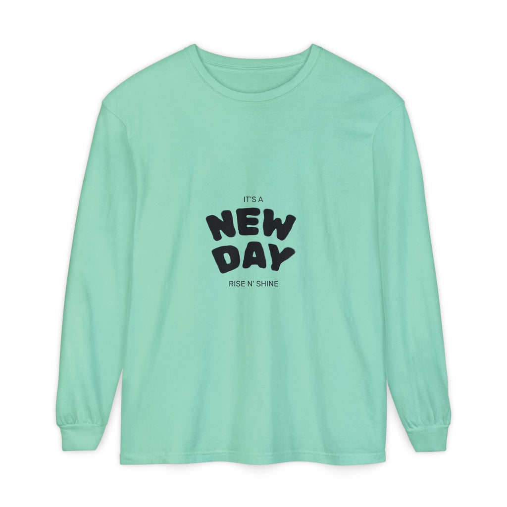 Unisex Garment-dyed Long Sleeve T-Shirt