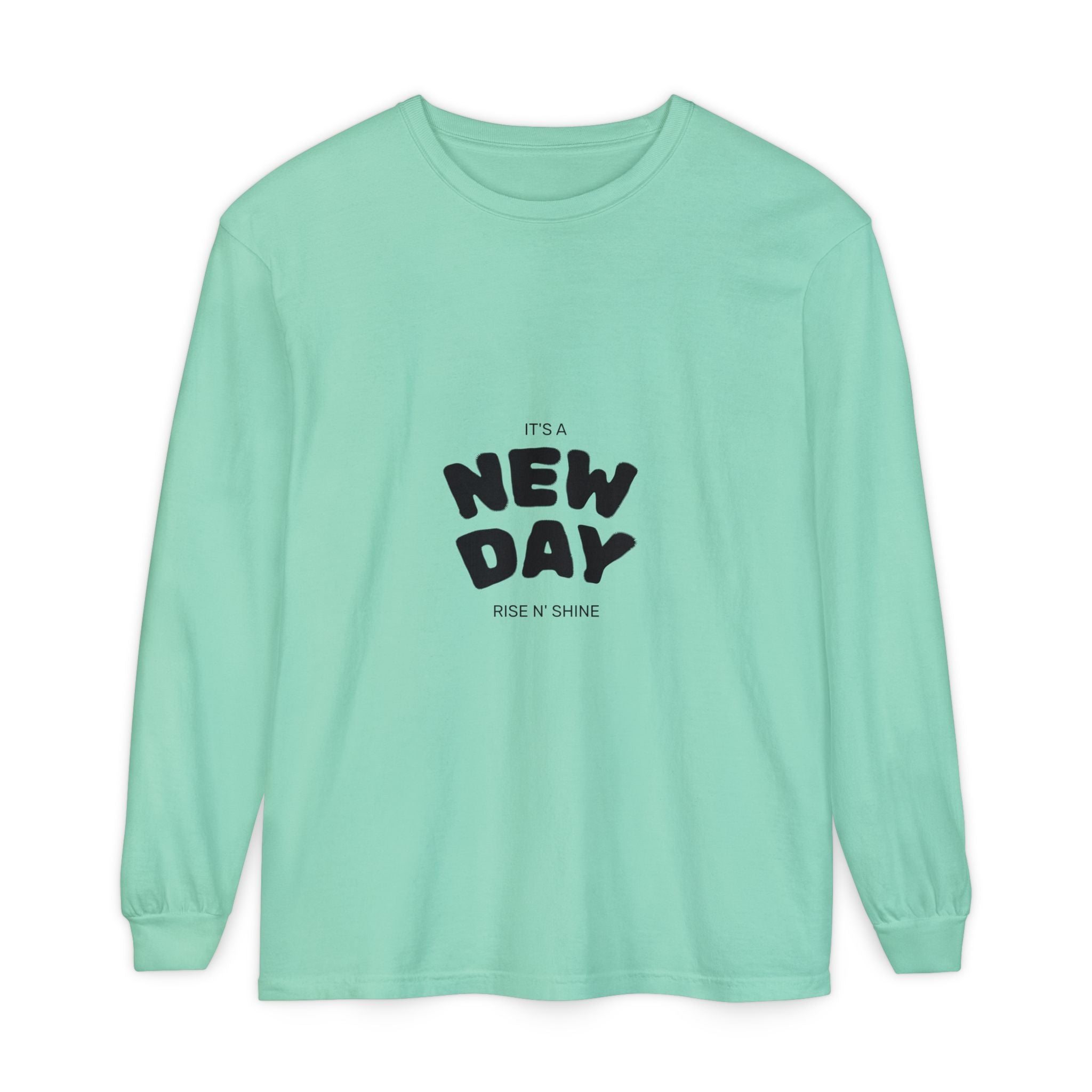 Unisex Garment-dyed Long Sleeve T-Shirt